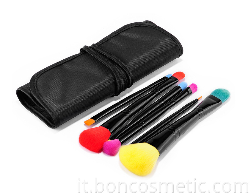 Double head makeup brushes